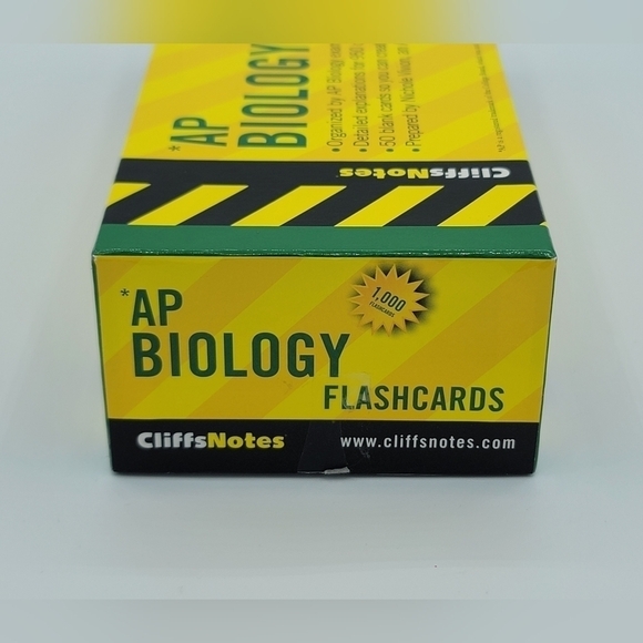 AP Biology Flash Cards Cliffs Notes # 756 - Picture 4 of 10